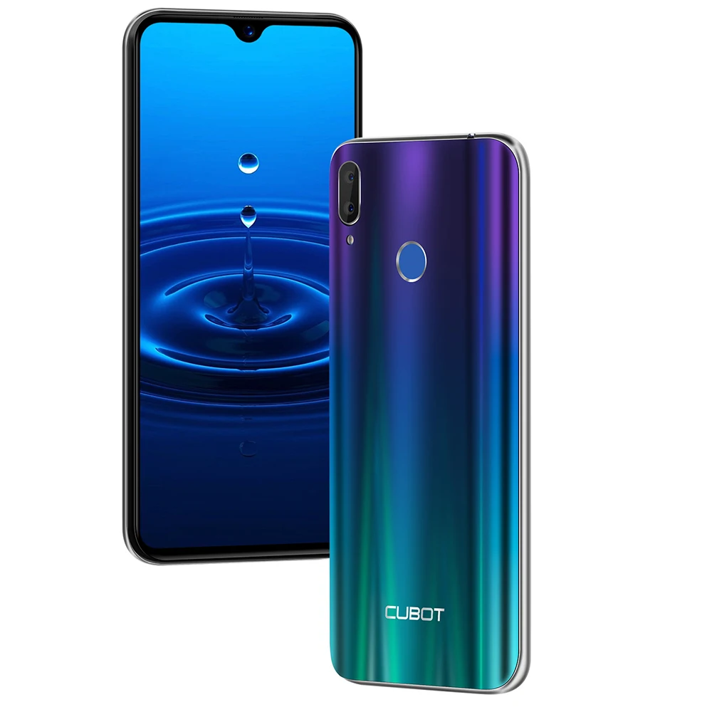 Смартфон CUBOT R15 3g 6 26 дюймов Android 9 0 MT6580P четырехъядерный 1. Hz 2 Гб ОЗУ 16 ПЗУ отпечаток