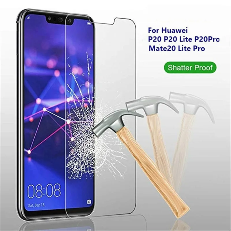 Закаленное стекло для Huawei P30 P20 P10 Lite защита экрана стеклянная пленка P8 P9 P Samrt 2019