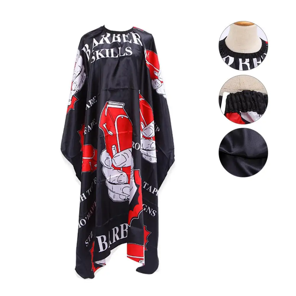 Водонепроницаемая накидка для стрижки волос Парикмахерская антиприклеиваемая