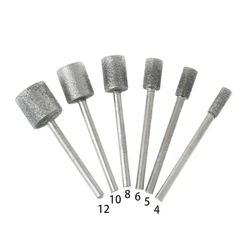 10 шт. цилиндрический графитовый стержень полированный алмазный шлифовальный