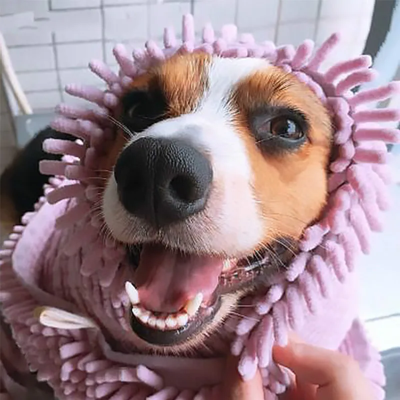 Мягкое водопоглощающее банное полотенце для домашних собак кошек стирка сушка