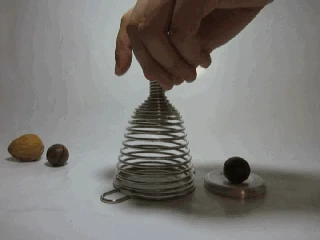 Быстрый и легкий нержавеющая сталь открытый разбив орех пружинный орех в виде ракушки Cracker Творческий Кухня гаджеты Весна Щелкунчик