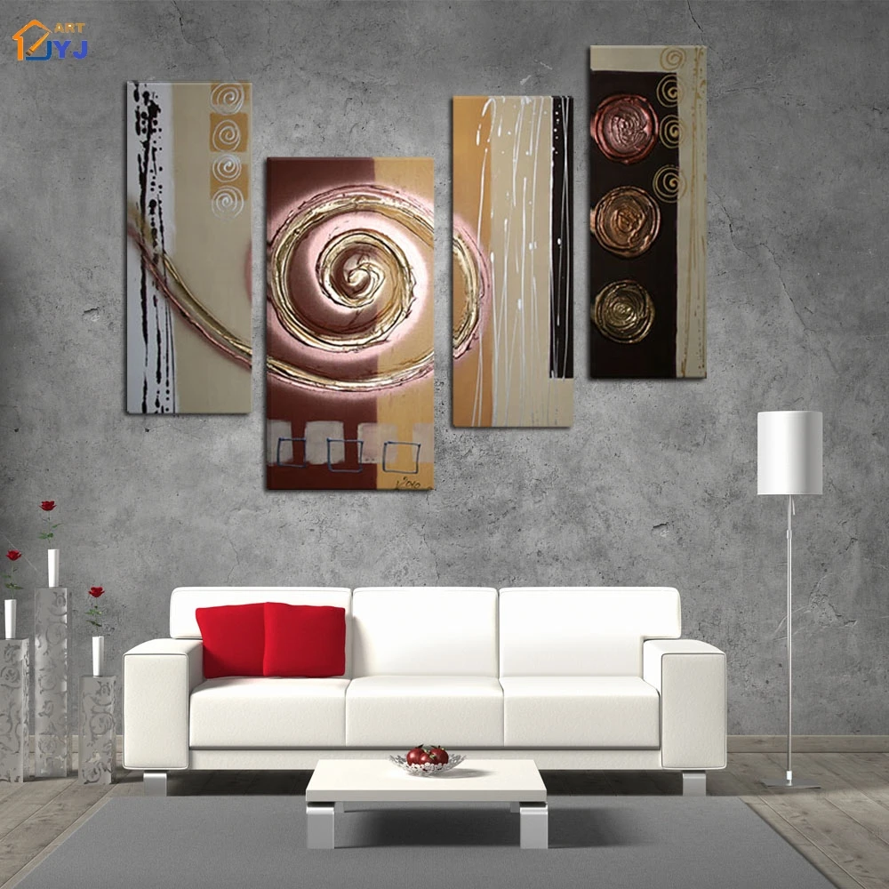 Текстура золотая линия абстрактная картина искусство на стену подарок для