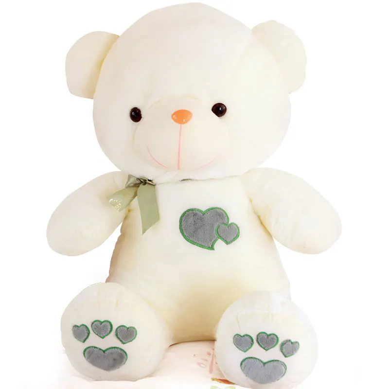 45CM/Bear plush toy doll bear large heart female birthday gift children |