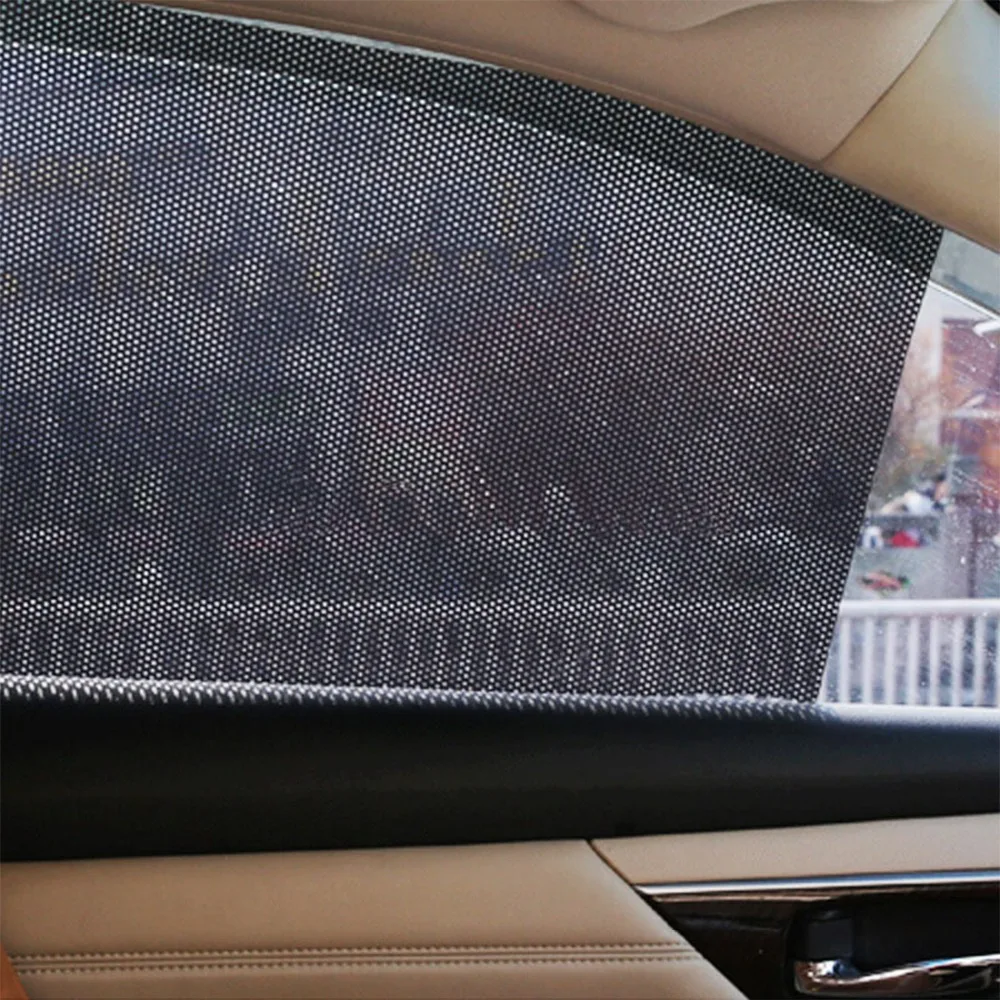 

43*32CM Car Styling Glass coloring Sunshade Electrostatic Stickers Auto Static Film Adsorption Force Sunshade Stickers Anti-UV
