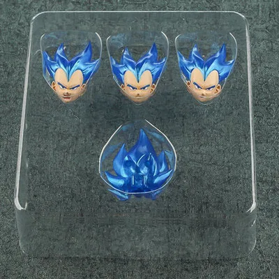 Deep Blue Драконий шар Demoniacal подходит для SHF Yamcha SSJ Goku Vegeta tien shinhan аксессуары головной убор замена волос комплект одежды - Цвет: Deep Blue