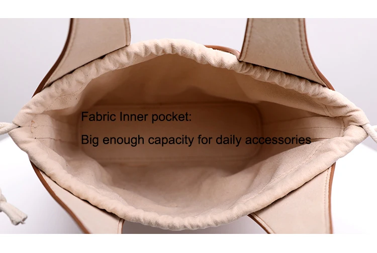 Популярная сумка корзина в стиле INS модная ведро с ручкой мини через плечо