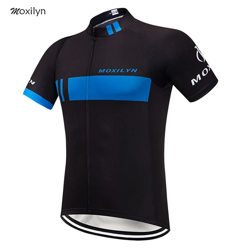 

Moxilyn Cycling Jersey Top Short Sleeve Racing Cycling Clothing Summer Quicky Dry Breathble Ropa Ciclismo MTB Bike Clothing man