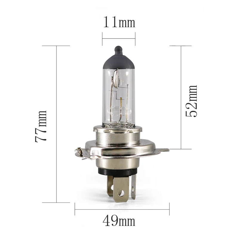 HLXG 1pcs H4 Hi/Lo Light 12V 55W Car Headlight Bulbs Halogen (LED) 3000K 4000K Head Lamp 24V | Автомобили и мотоциклы