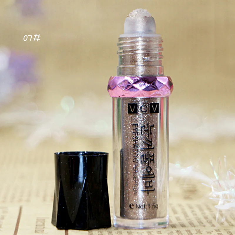 style 7 Beauty women 11 цветов одиночные Роликовые Тени для век рассыпчатая пудра водонепроницаемые тени для век макияж мерцающие блестящие глаза Косметика sombras - Цвет: style 7