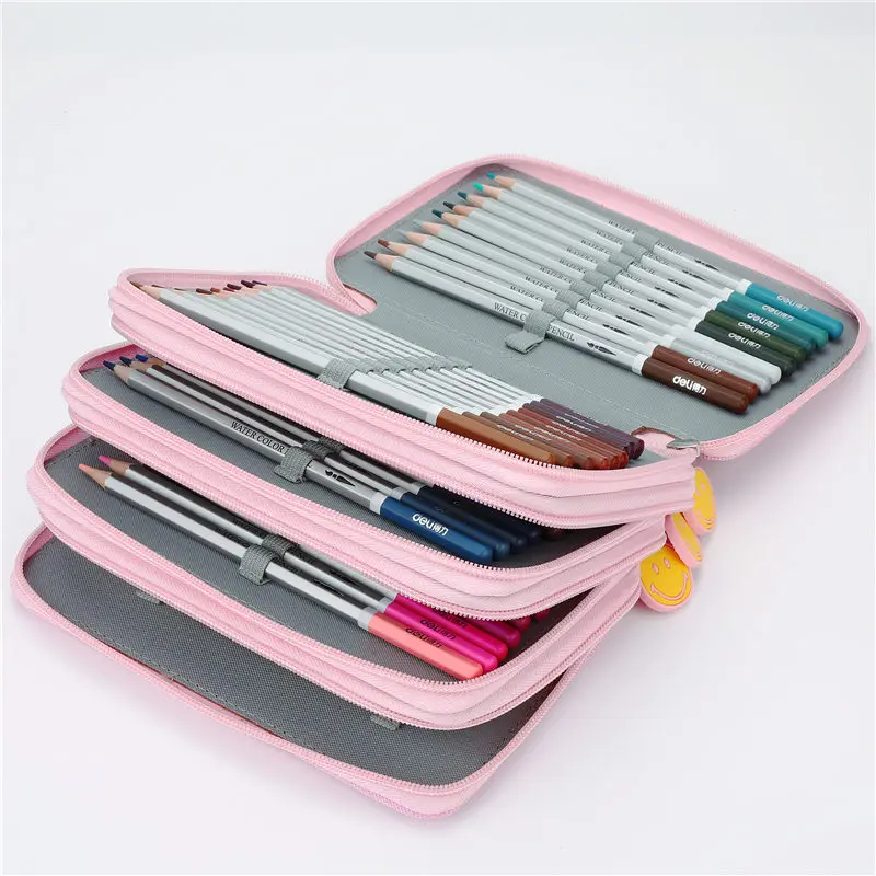 Тканевый чехол для карандашей 3/4 слоев 04856|pencil box school|canvas pencil casepencil case |