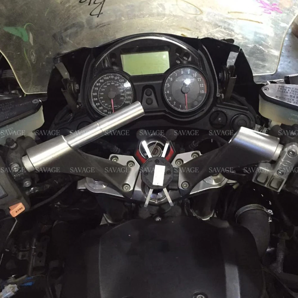 GPS навигация руль кронштейн расширение для KAWASAKI NINJA 650/1000 GTR1400 Z1000SX NINJA650 NINJA1000 H2SX 2006