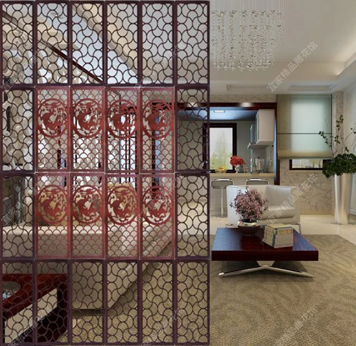 4 шт./лот 39*19 см Biombo экран для перегородки комнаты из дерева 6 шт.|wood partition|partition
