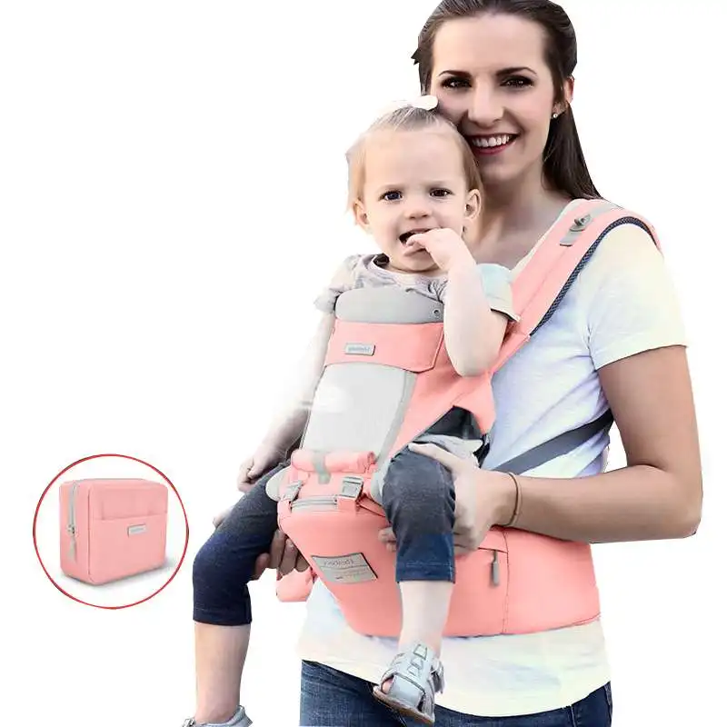 Ibelibaby, Детская сумка-кенгуру, защитный слинг для новорожденных, передняя сторона, кенгуру, набедренное сиденье для младенцев, малышей, детей 0-36 м