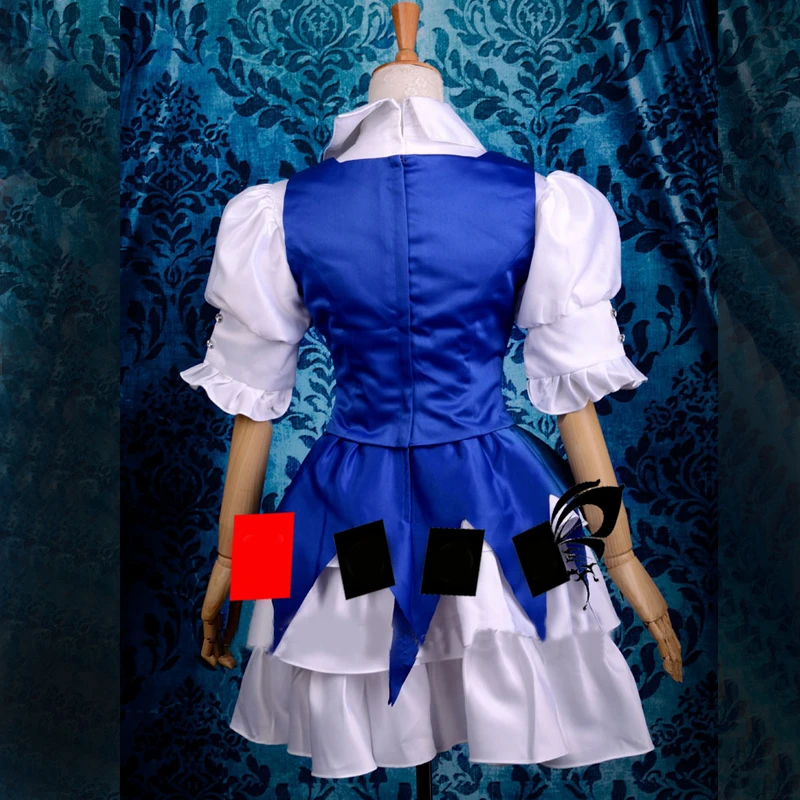 Touhou Project Cirno Dress Cosplay Costume Perfect Custom For You ! | Тематическая одежда и униформа