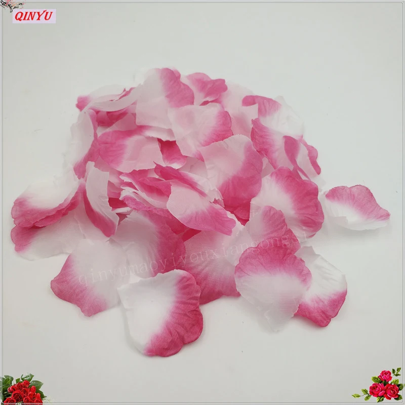 1000pcs 4.5*4.5cm Lifelike Artificial Silk Red Rose Petals Decorations for Wedding Party Marriage bed decoration 7Z SH012-1000 | Дом и сад