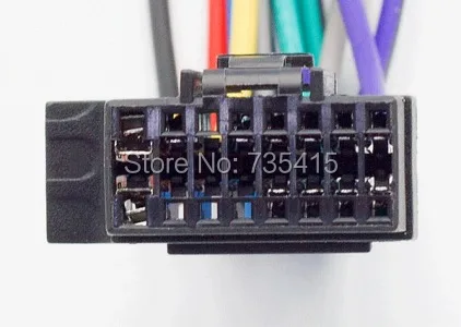 Carav 15-110 автомобиль ISO жгут головной кабель для SONY CDX стерео радио провода адаптер разъем проводки соединительный кабель