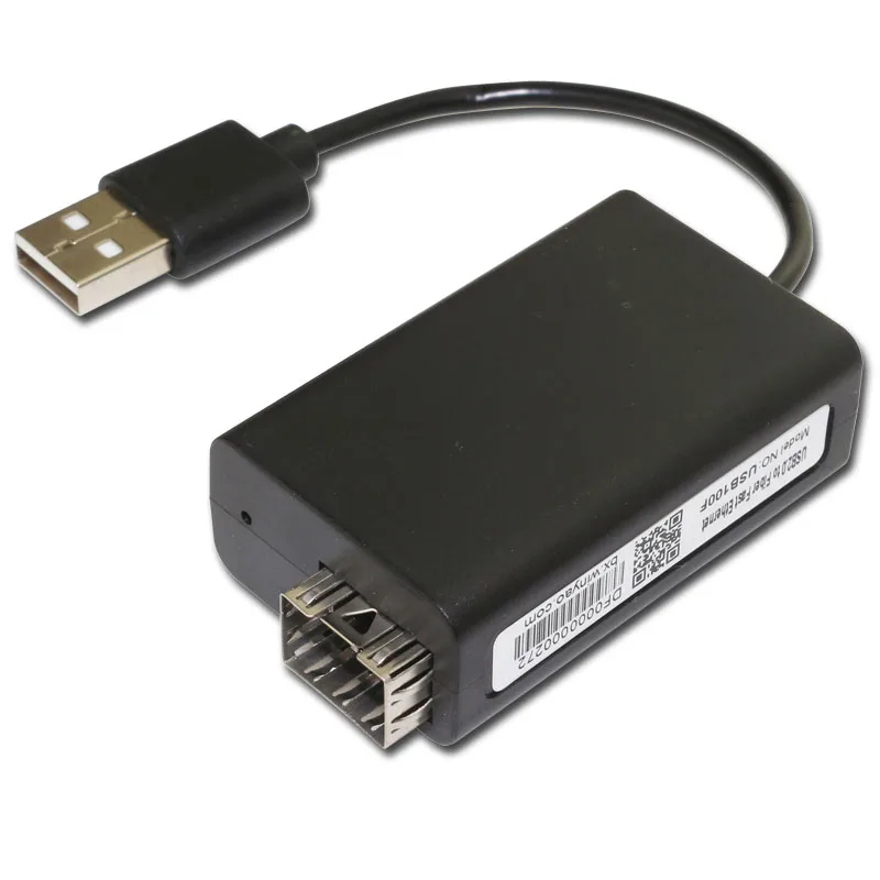 Winyao USB100F USB2.0 к 100FX SFP Настольный волоконный Ethernet сетевой адаптер-AX88772B NIC для ПК MacBook