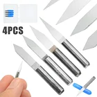 Фрезы для гравировки по дереву, 3,175 мм, 20304060 градусов, 4 шт.компл.