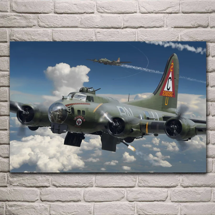 Самолет самолёт истребитель военная модель Боинг b 17 летающая крепость KA004