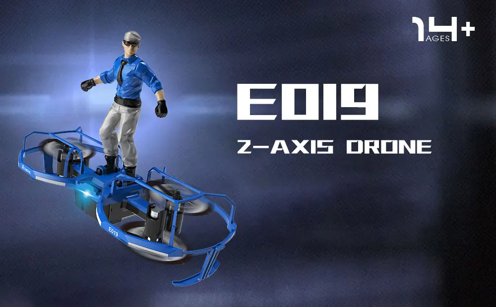 Eachine E019 2 оси RC трюк параплан режим полета высота режим удержания Drone Quadcopter RTF