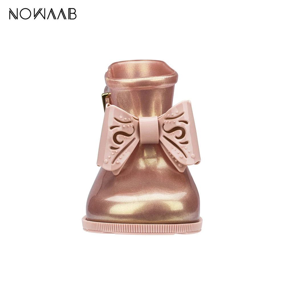 Мини-сандалии Melissa Sugar Rain Boot новинка 2019 водонепроницаемые прозрачные туфли для