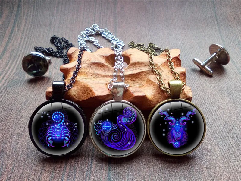 12 зодиакальных Овен Телец Gemini Cancer Leo Virgo Libra Scorpio Sagittarius подвеска для Козерога из