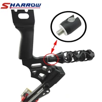 sharrow 1 piece quick disconnect metal pr614 stabilizer and balance rod quick disconnect of compound bow