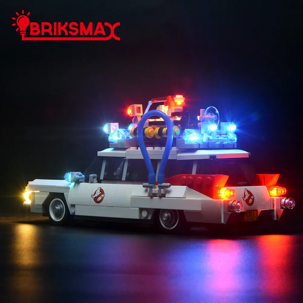 Комплект светодисветильник BriksMax для 21108 охотников за привидениями Ecto-1 (модель не