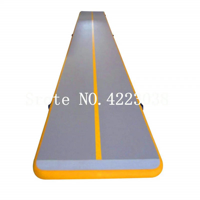 Скидка Бесплатная доставка, 7*1*0,1 м, надувной гимнастический коврик, профессиональный воздушный коврик с насосом