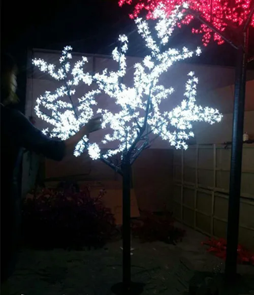 Бесплатная доставка Рождество Праздник Свадьба LED Вишневое дерево свет 960 шт