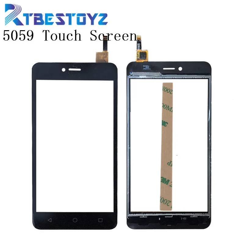 RTBESTOYZ 5 0 дюймов для BQ 5059 5058 сенсорный Экран спереди Стекло планшета Панель Сенсор
