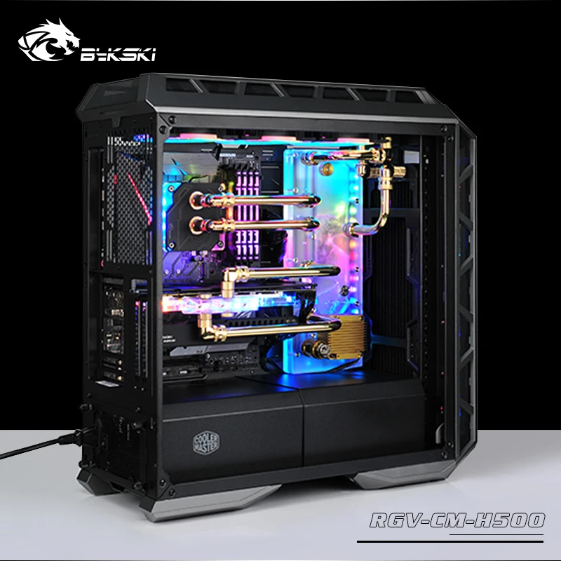 Bykski RGV-CM-H500 распределительная доска для воды CoolerMaster H500M