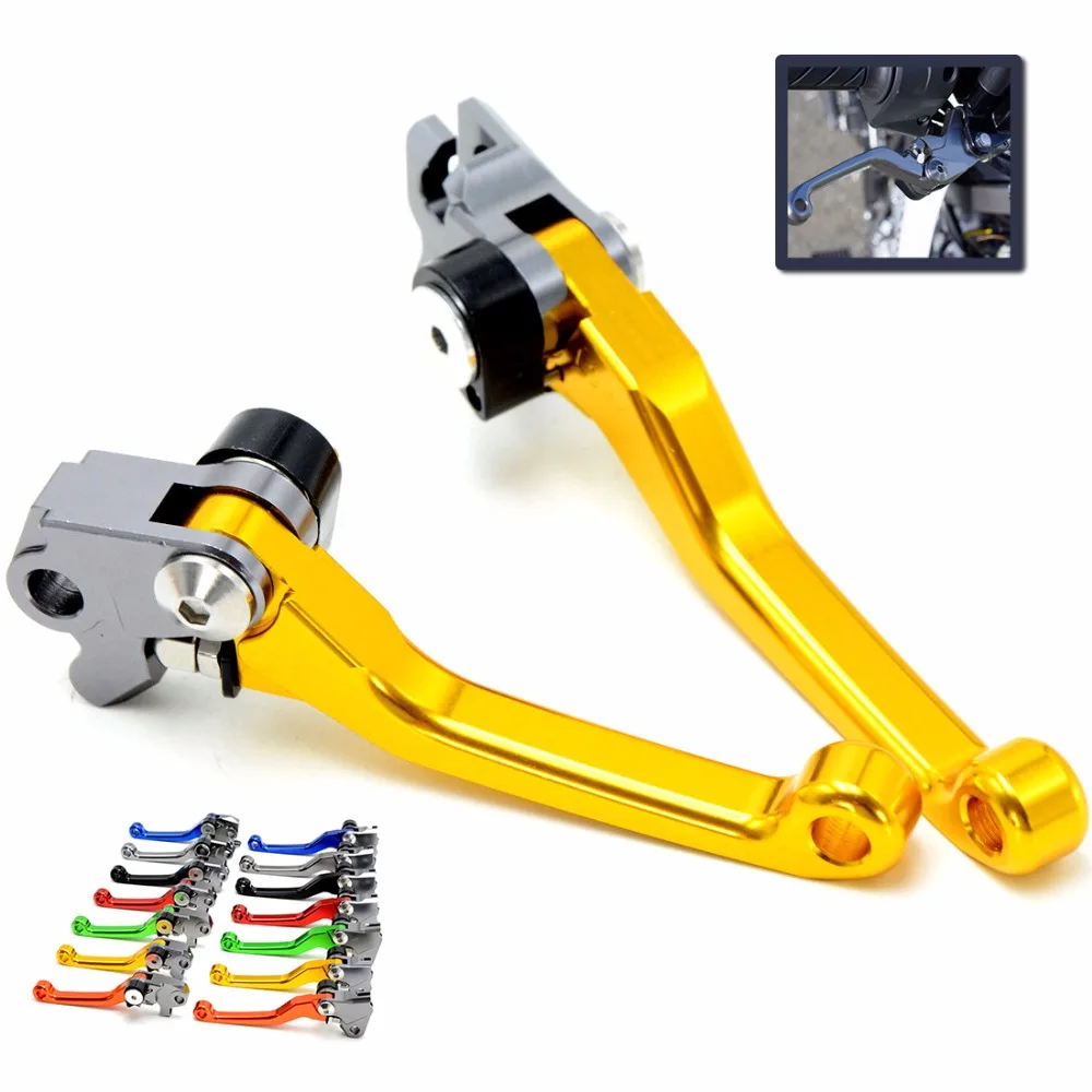7 цветов мотоциклетные Поворотные Рычаги тормозной муфты CNC для honda XR250 250 CRF 250L CR XR