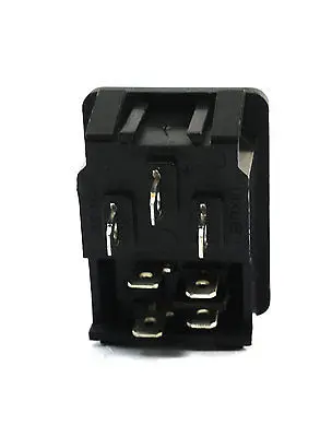 Черная панель крепление кулисный переключатель IEC320 C14 Разъем питания AC250V 10A |