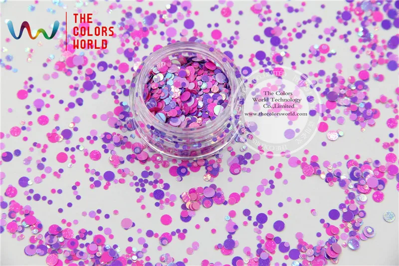 Точечные фигуры разных цветов круглые Блестки для дизайна ногтей гель макияж и