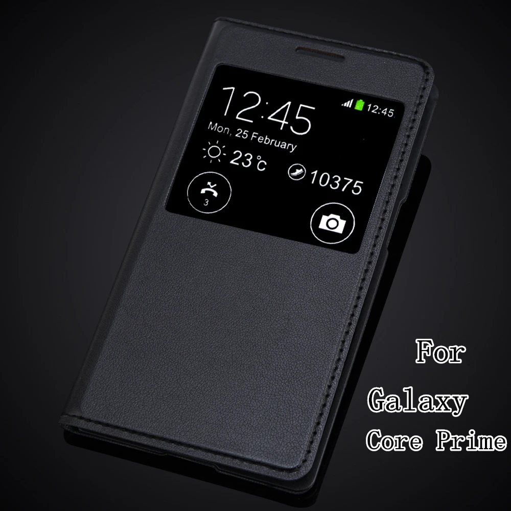 Чехол книжка для Samsung Galaxy Core Prime G360 G360F G360H G361H G361F|case jeans|case cubecase label |