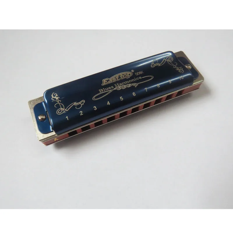 EASTTOP T008K ключ новый синий цвет губные гармоники латунь reedplates Фосфорная бронза
