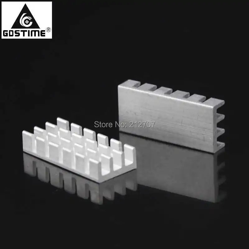 20 шт. алюминиевый радиатор для охлаждения Gdstime 25x11x5 мм|Кулеры и системы