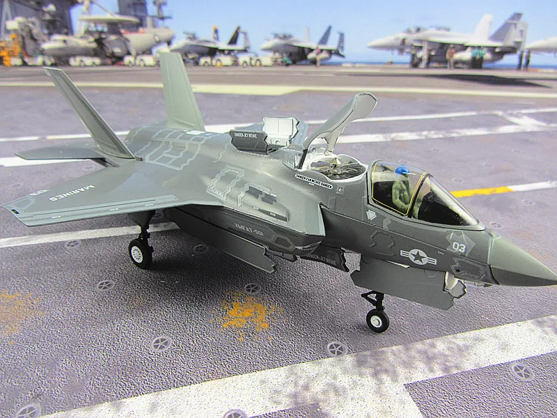 США Airforce F35 молния модель самолета-истребителя 1: 72 для F35A/F35B вертикальный взлет и посадка/F35C