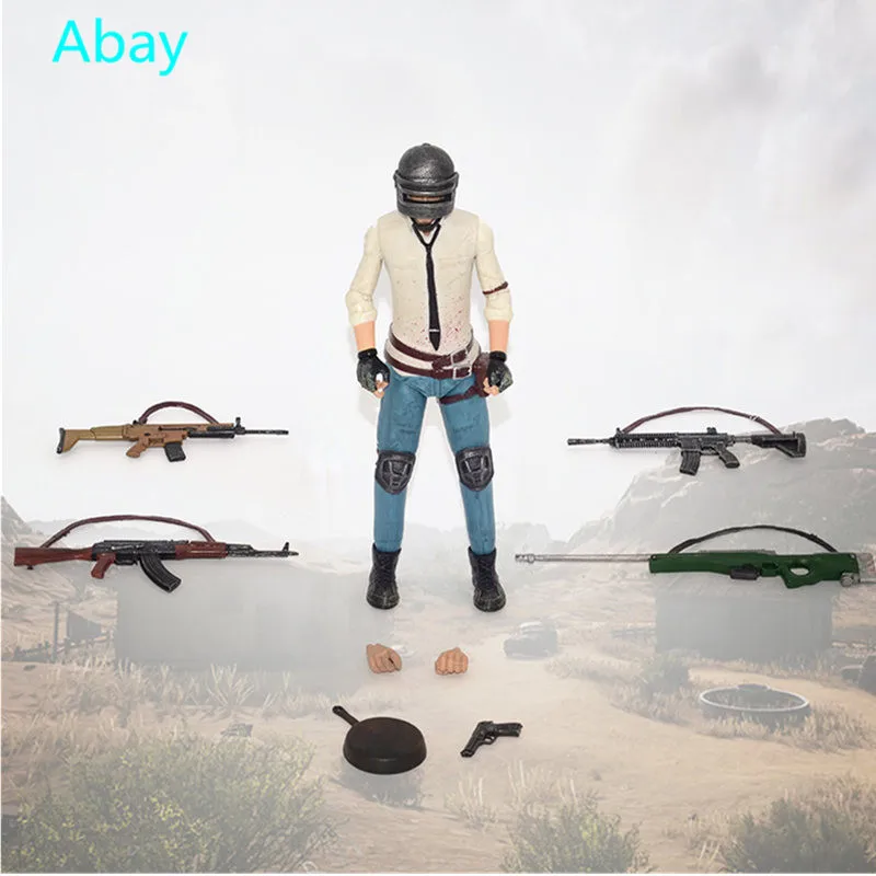 PUBG Playerunknown's BattleGrounds Corporation Winner Chicken Dinner маленький подарок ПВХ фигурка игрушка