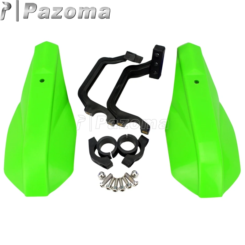 Защита для мотоцикла Pazoma защитная зеленая Накладка Honda Yamaha Suzuki Kawasaki KLX KDX 22 мм|mx