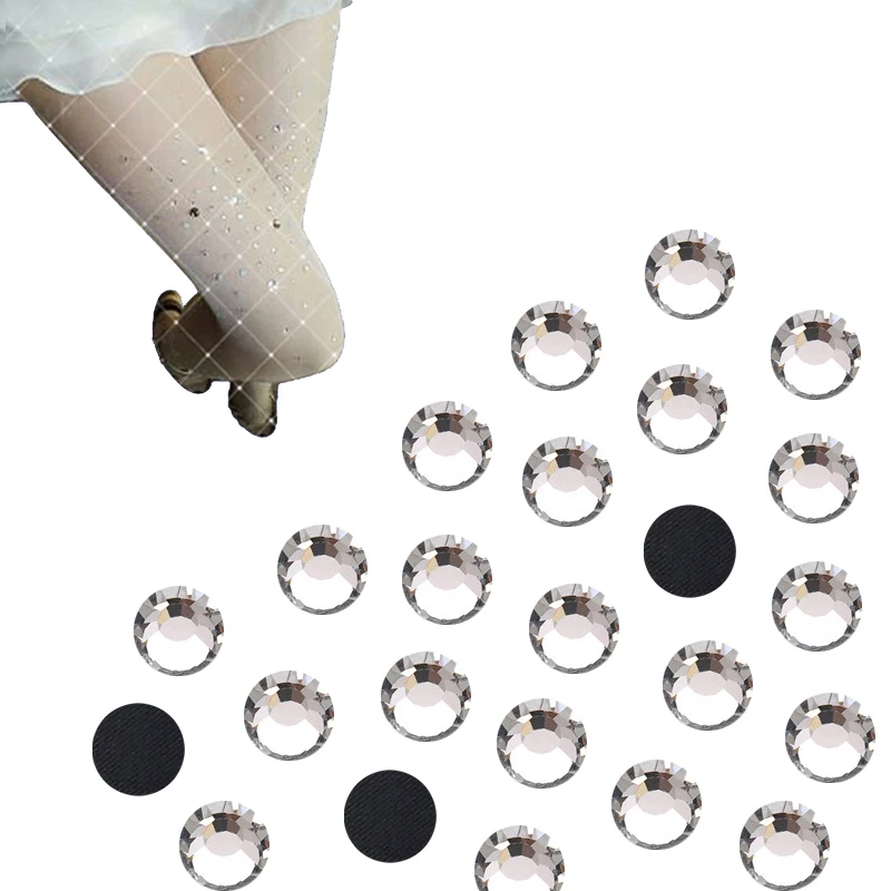 DMC Набор для ремонта страз 100 шт. железные Стразы с плоской задней поверхностью