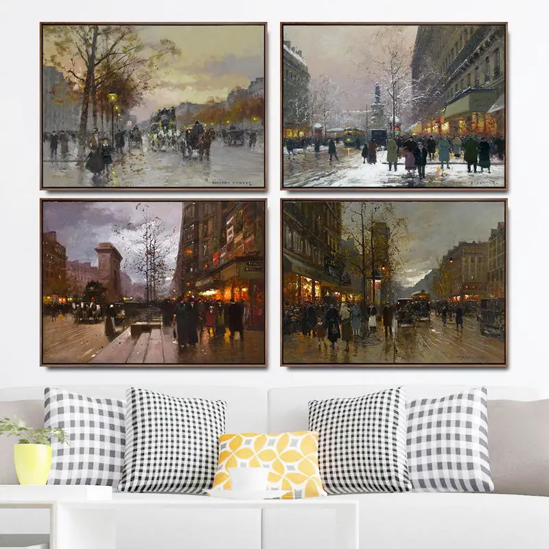 Украшение дома художественные настенные картины Fro гостиная холст с печатью