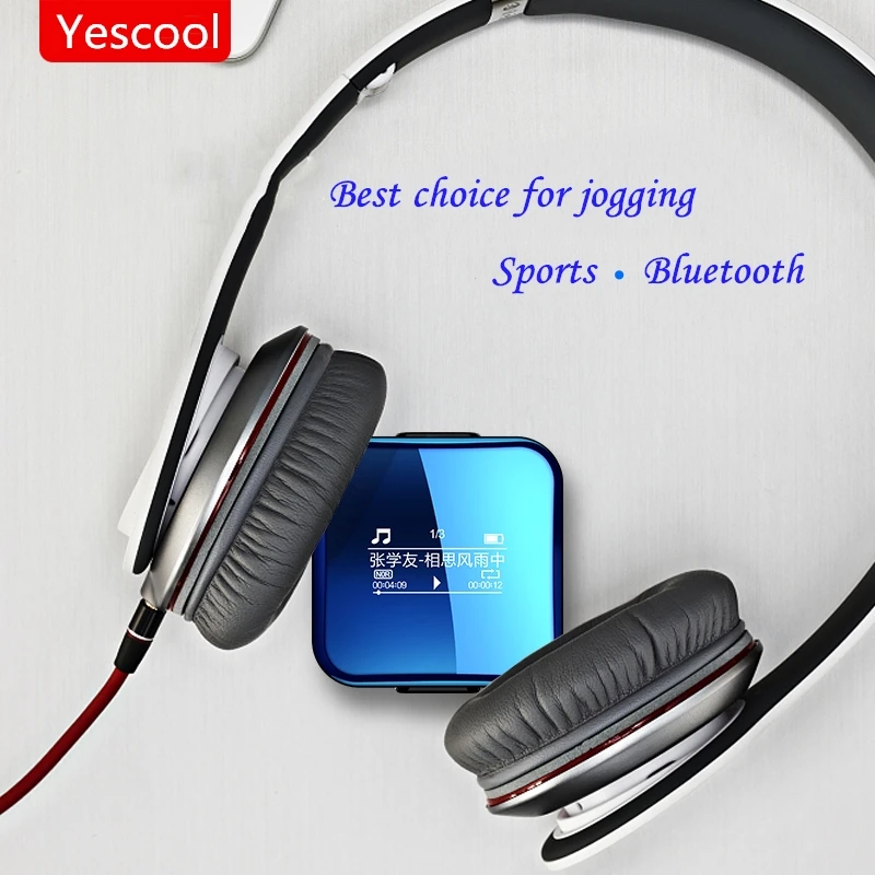 Yescool X1 8 ГБ MP3 музыкальный плеер Bluetooth hifi без потерь спортивный Цифровой Диктофон мини диктофон для бега