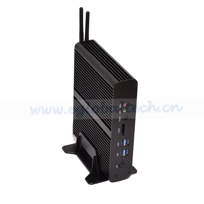 Broadwell 5Gen Мини ПК 4G ram Скелет аудиовидеоцентра Intel Nuc Безвентиляторный Компьютер i7 5500U i5 5257U графика Iris 6100 5500 Wifi Bluetooth