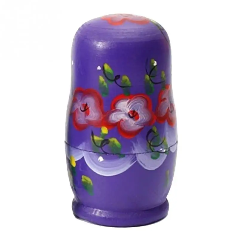 5 шт. новинка русская деревянная матрешка комплект ручной росписью Декор куклы