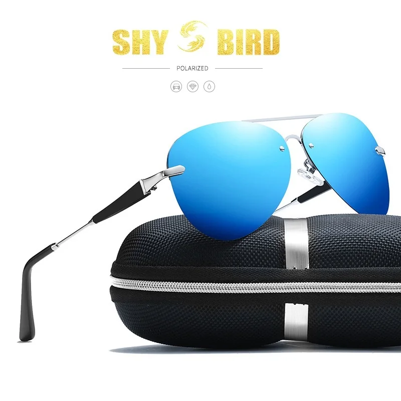 Бренд солнцезащитных очков Для мужчин поляризованные очки подходят для вождения