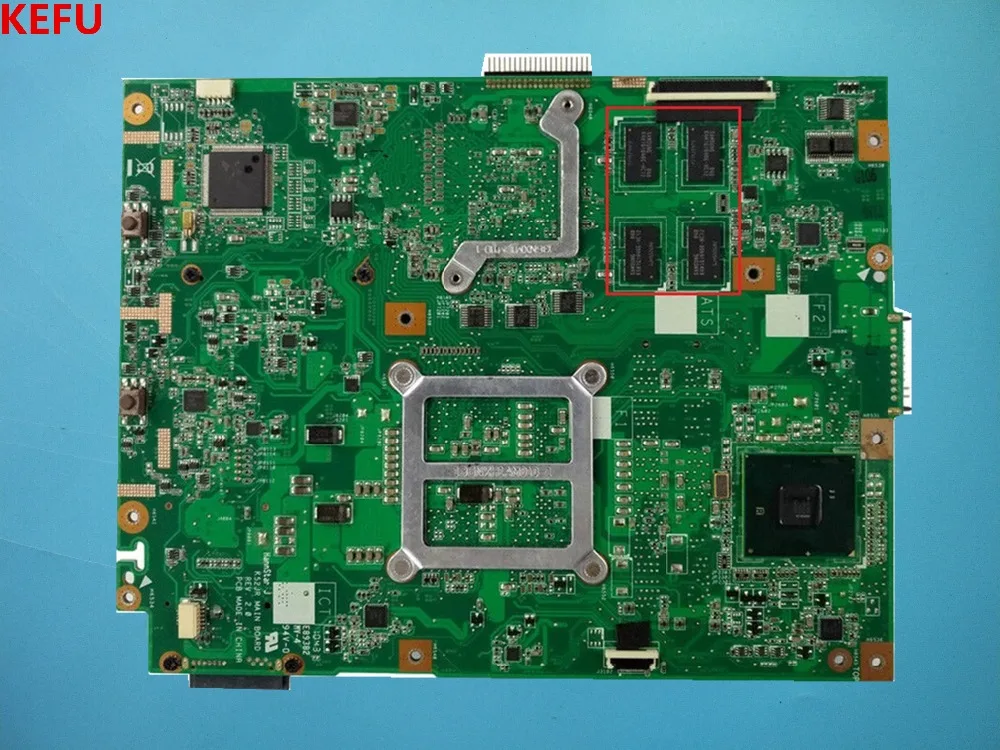 Материнская плата KEFU для ноутбука ASUS K52JR K52JT K52JU X52J A52J REV: 2 0 2.3A материнская HM55 DDR3|laptop
