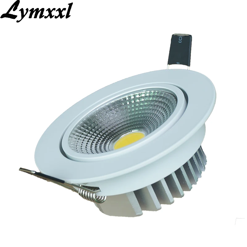 10pieces/lot Dimmable 10W 12W downlight Energy-saving led lamps AC90-260v Warm/Cool/Nature White recessed ceiling lamp CE ROHS | Освещение